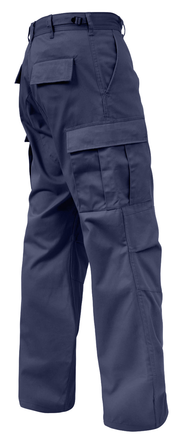 Rothco Relaxed Fit Solid Colors Zipper Fly BDU Cargo Pants