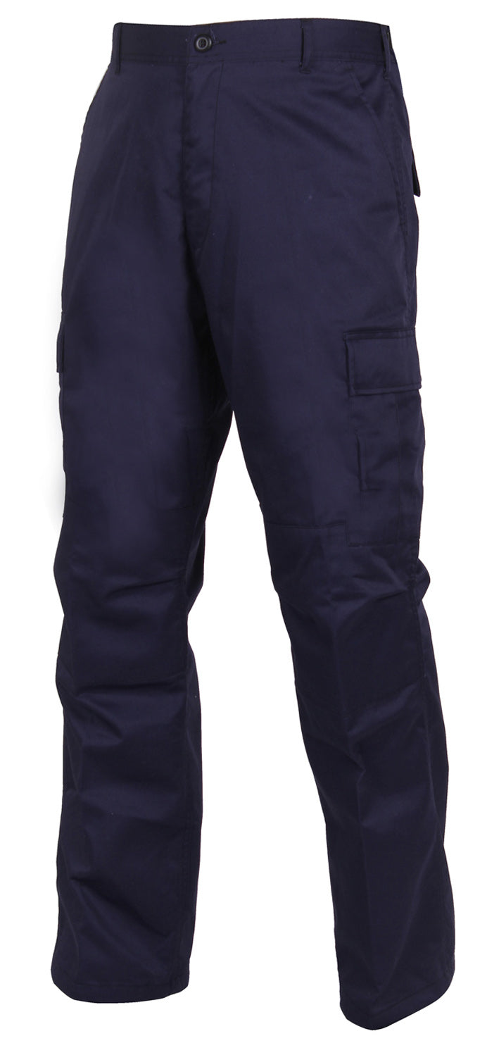 Rothco Relaxed Fit Solid Colors Zipper Fly BDU Cargo Pants