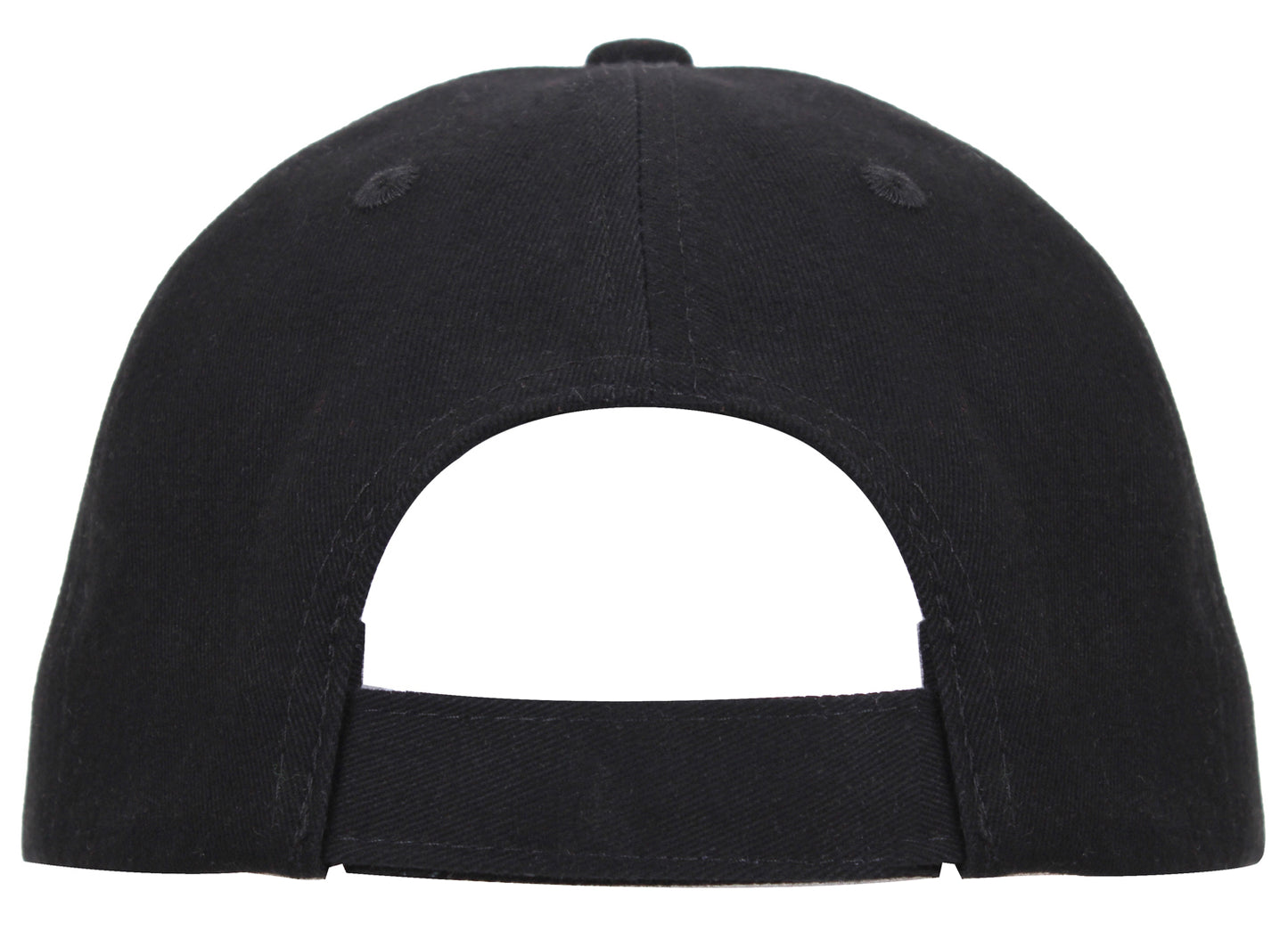 Rothco NASA Mid-Low Profile Cap - "NASA" Black Adjustable Baseball Style Hat