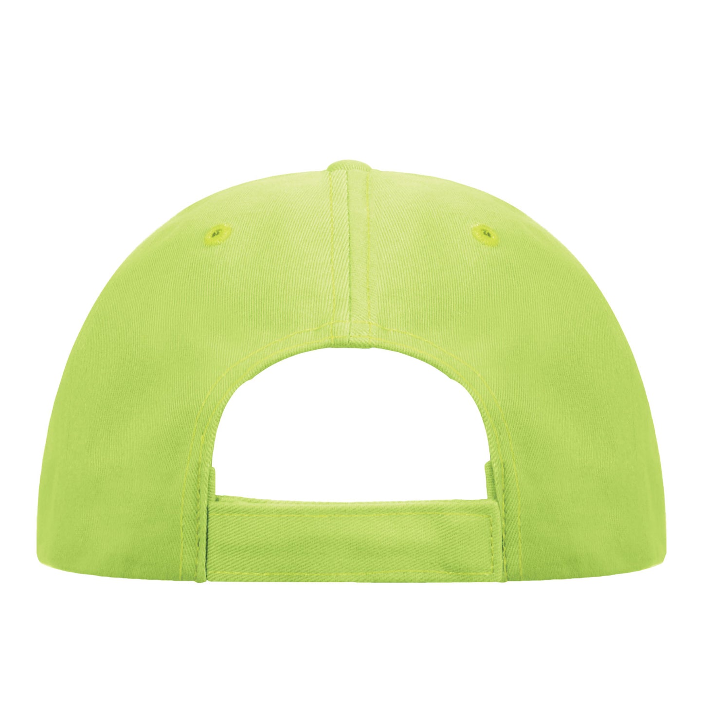 Safety Green Adjustable Baseball Hat - Rothco Solid Color Mid-Low Profile Cap