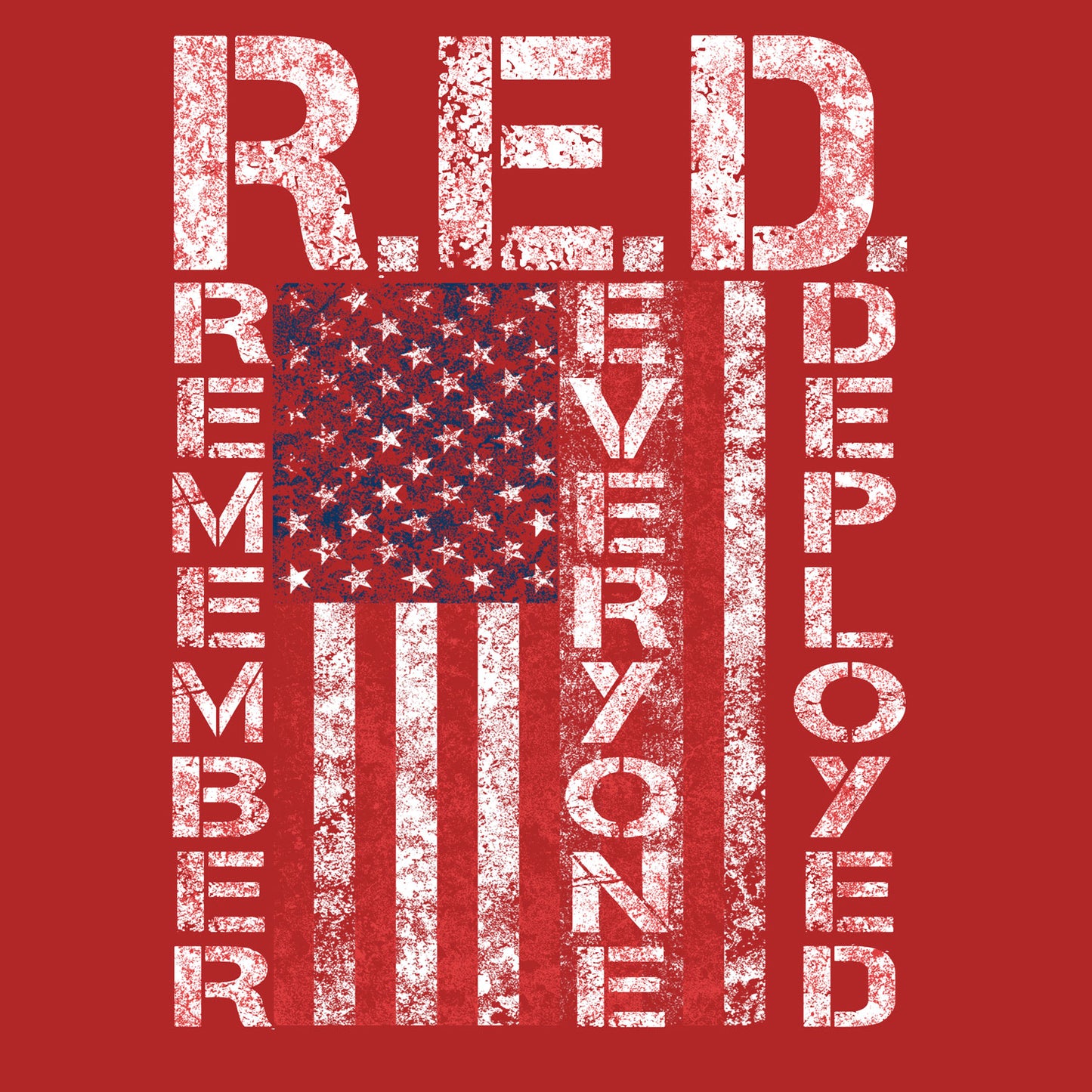 Men's Concealed Carry R.E.D. (Remember Everyone Deployed) Hoodie