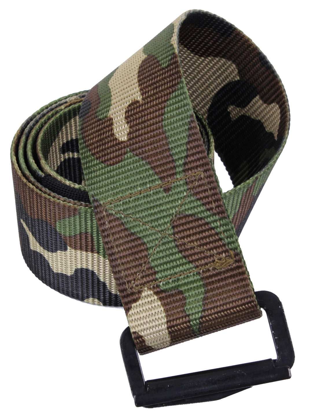 Nylon BDU Uniform Belt - Black, OD, Khaki, Camo 1.75" Wide Adjustable BDU Belts