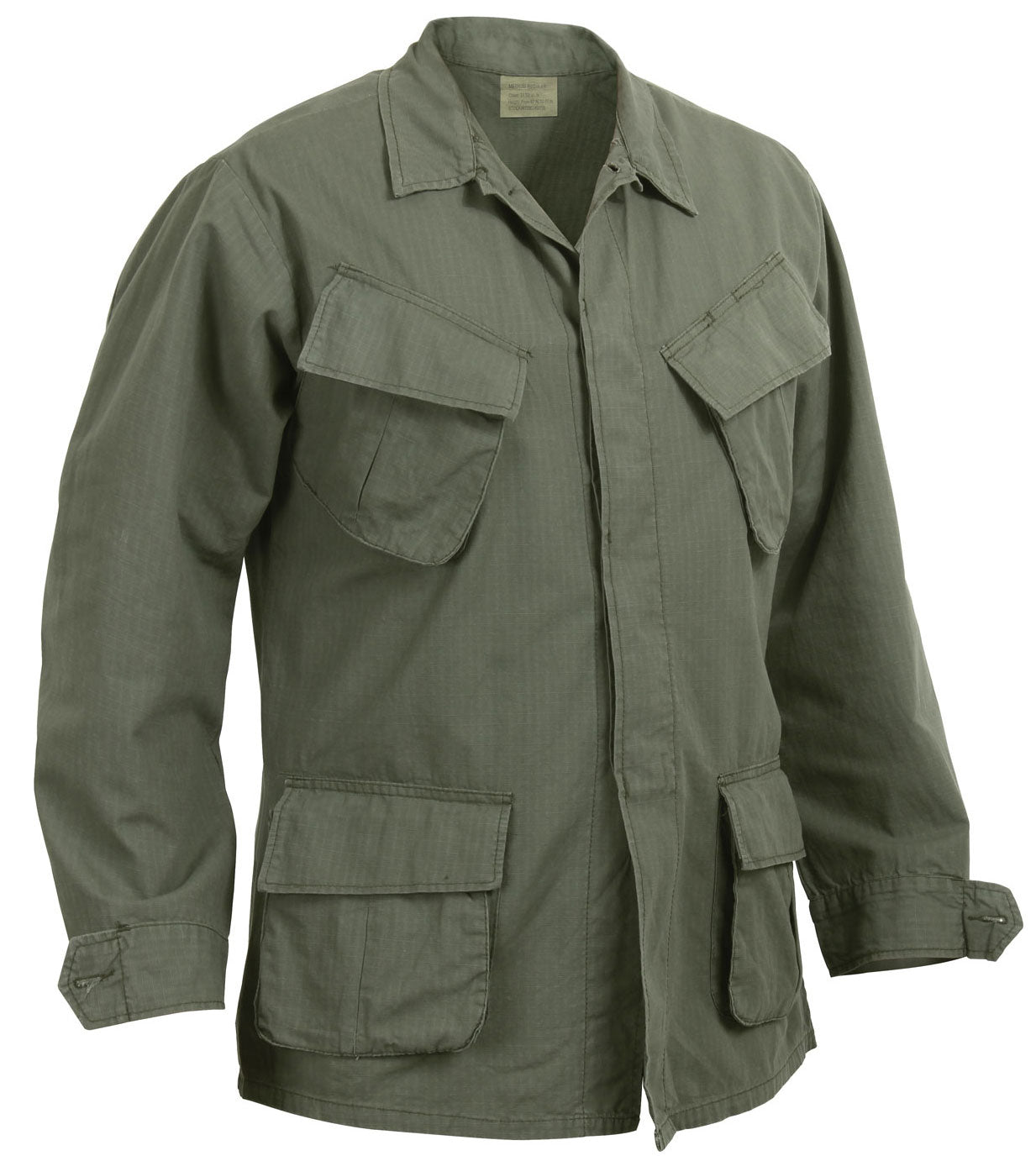 Rothco Vintage Style Vietnam Fatigue Rip-Stop BDU Shirt