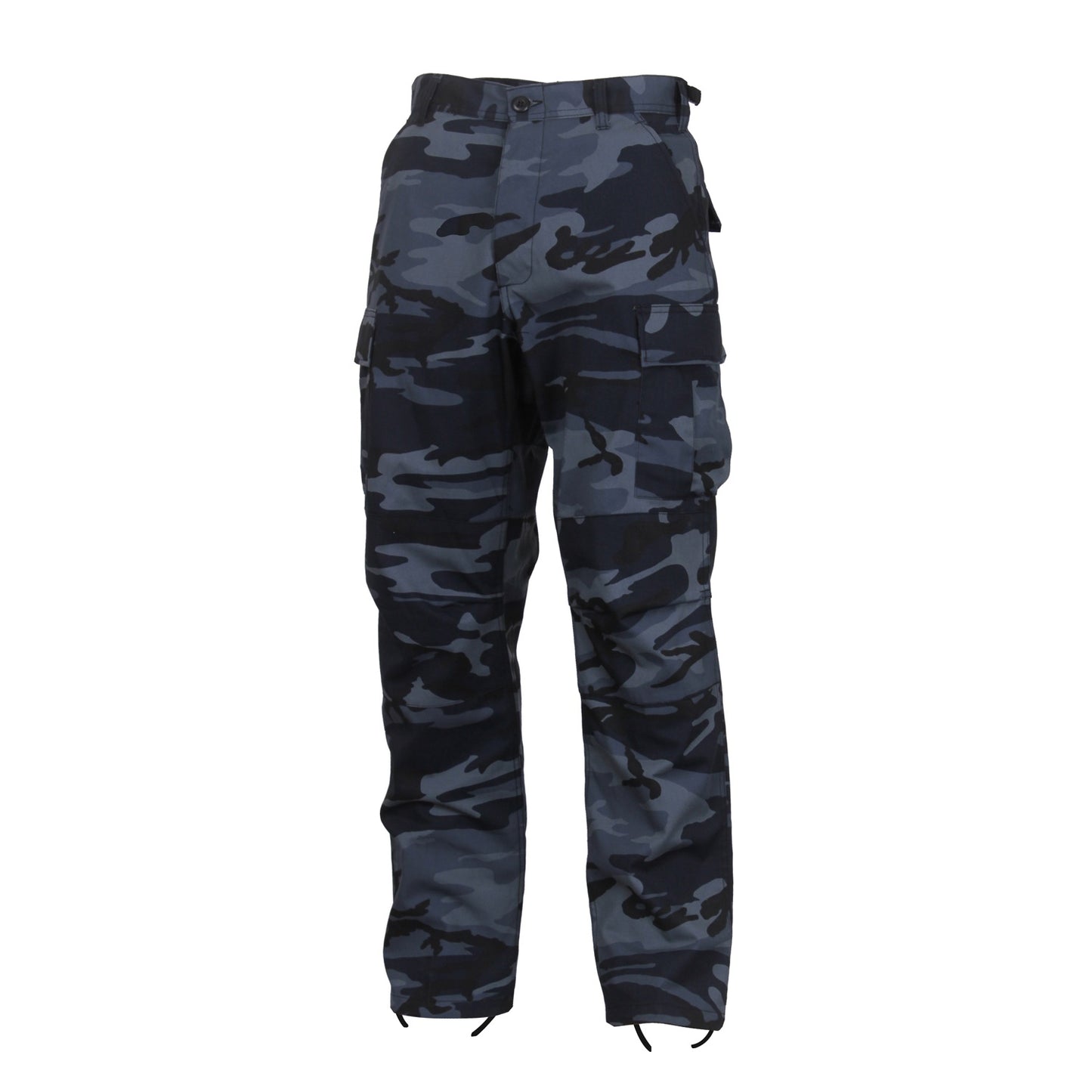 Rothco Midnight Blue Camo Tactical BDU Pants - Mens Cargo Fatigue