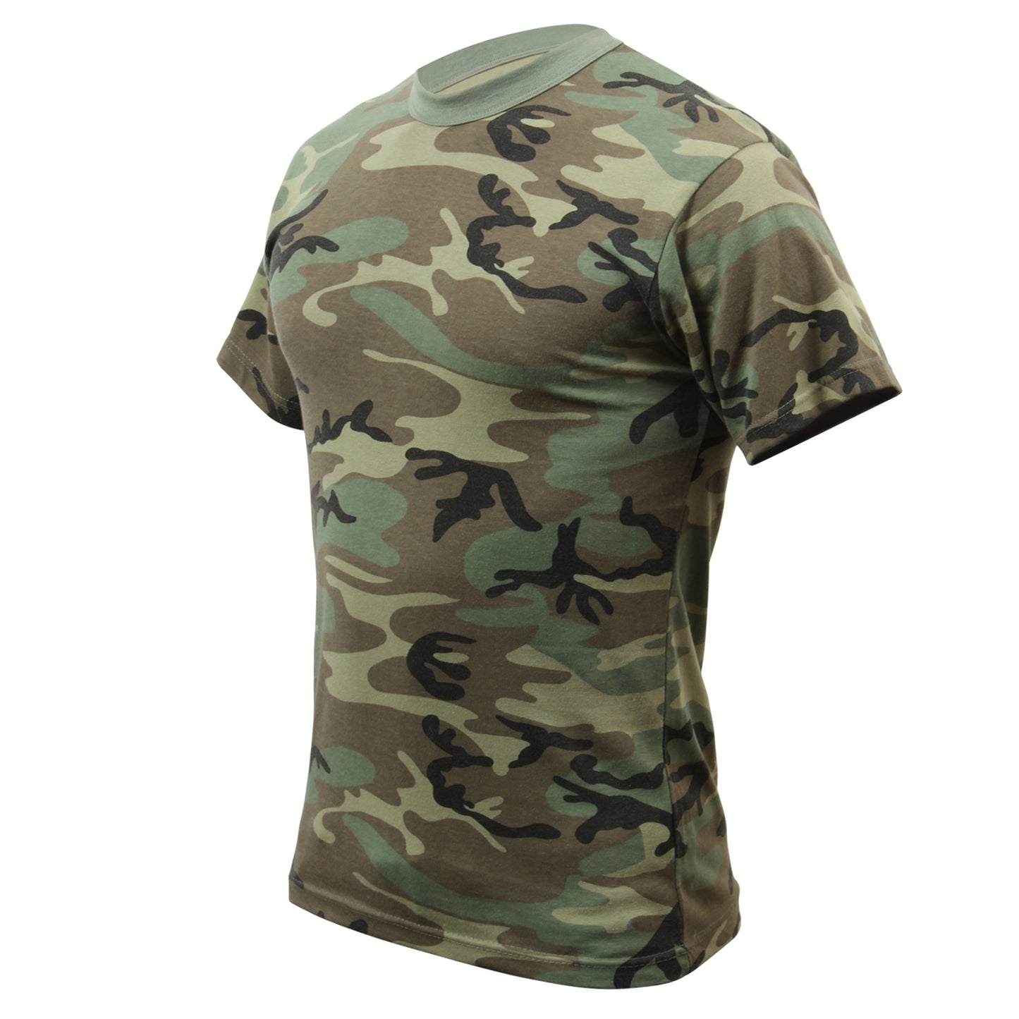 Men's Vintage Camo Short Sleeve Tee - Green Camo T-Shirts Rothco