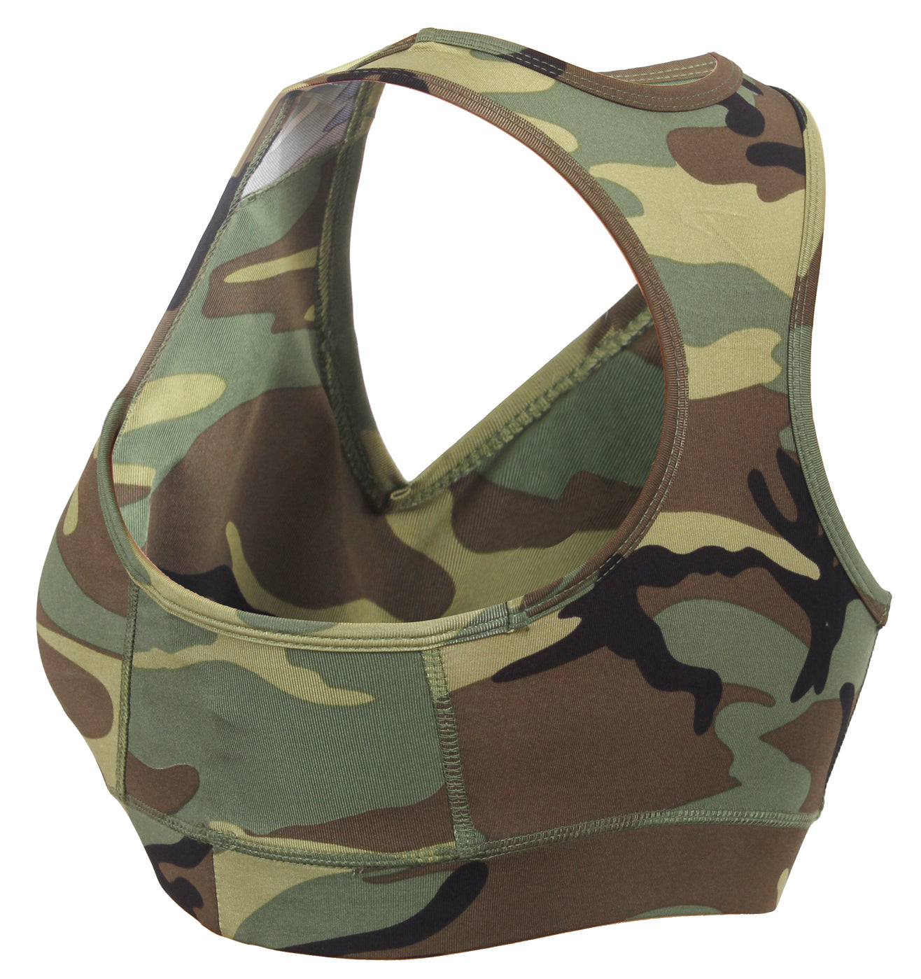 Rothco Camo Sports Bra - Women's Performance Camo Bra With Removable Cups