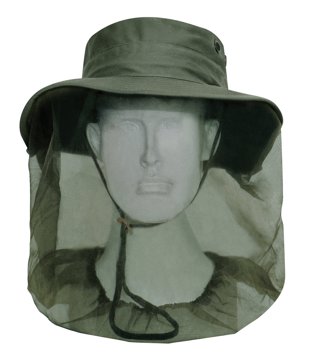 Rothco Olive Drab Adjustable Boonie Hat With Mosquito Netting