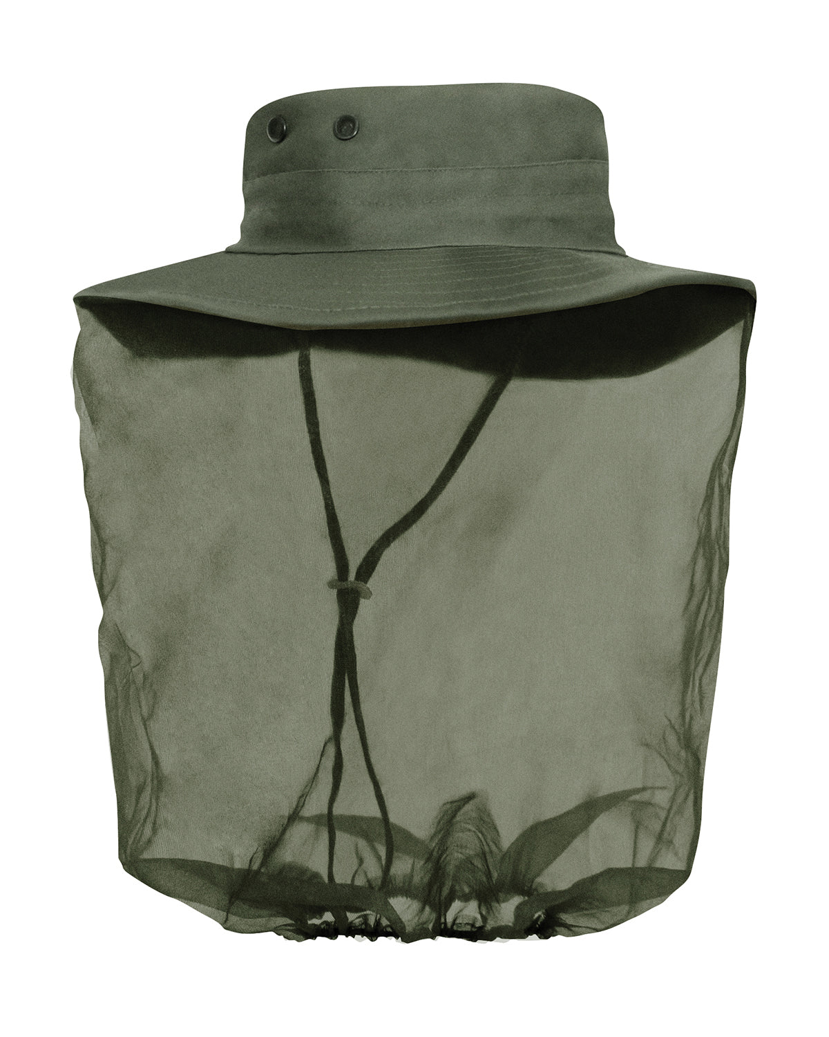 Rothco Olive Drab Adjustable Boonie Hat With Mosquito Netting