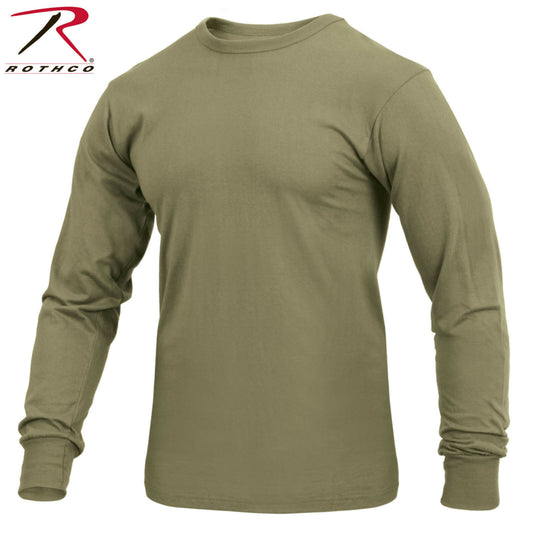 Rothco AR 670-1 Coyote Brown Long Sleeve T-Shirt Tee