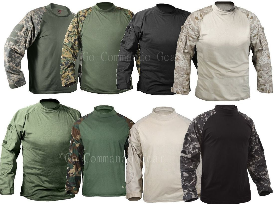 Tactical Combat Shirt - Lightweight Moisture Wicking and Breathable