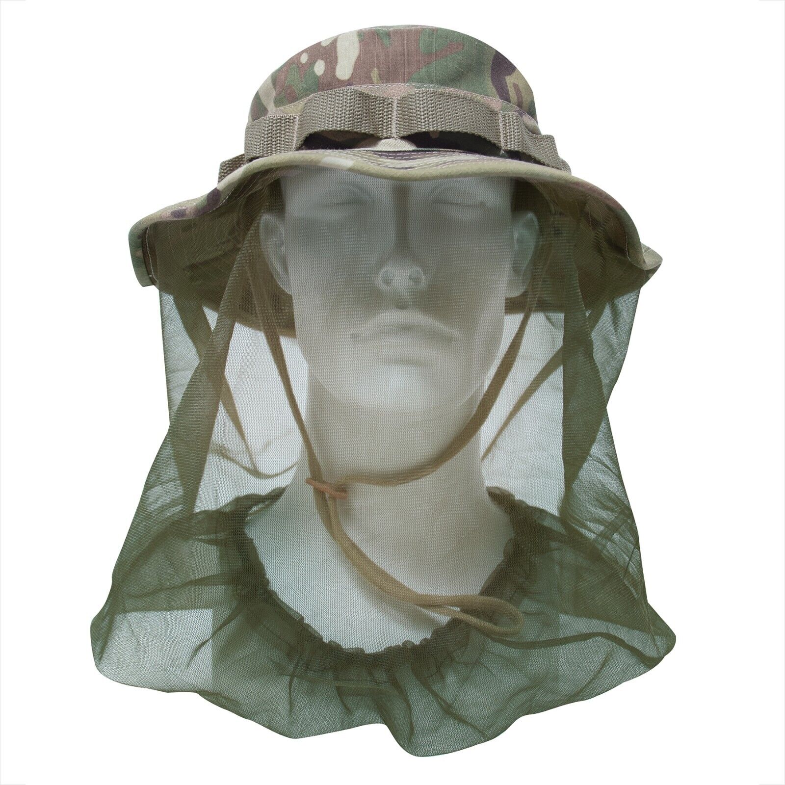 Rothco Boonie Hat with Mosquito Netting, Multicam / 7 1/2