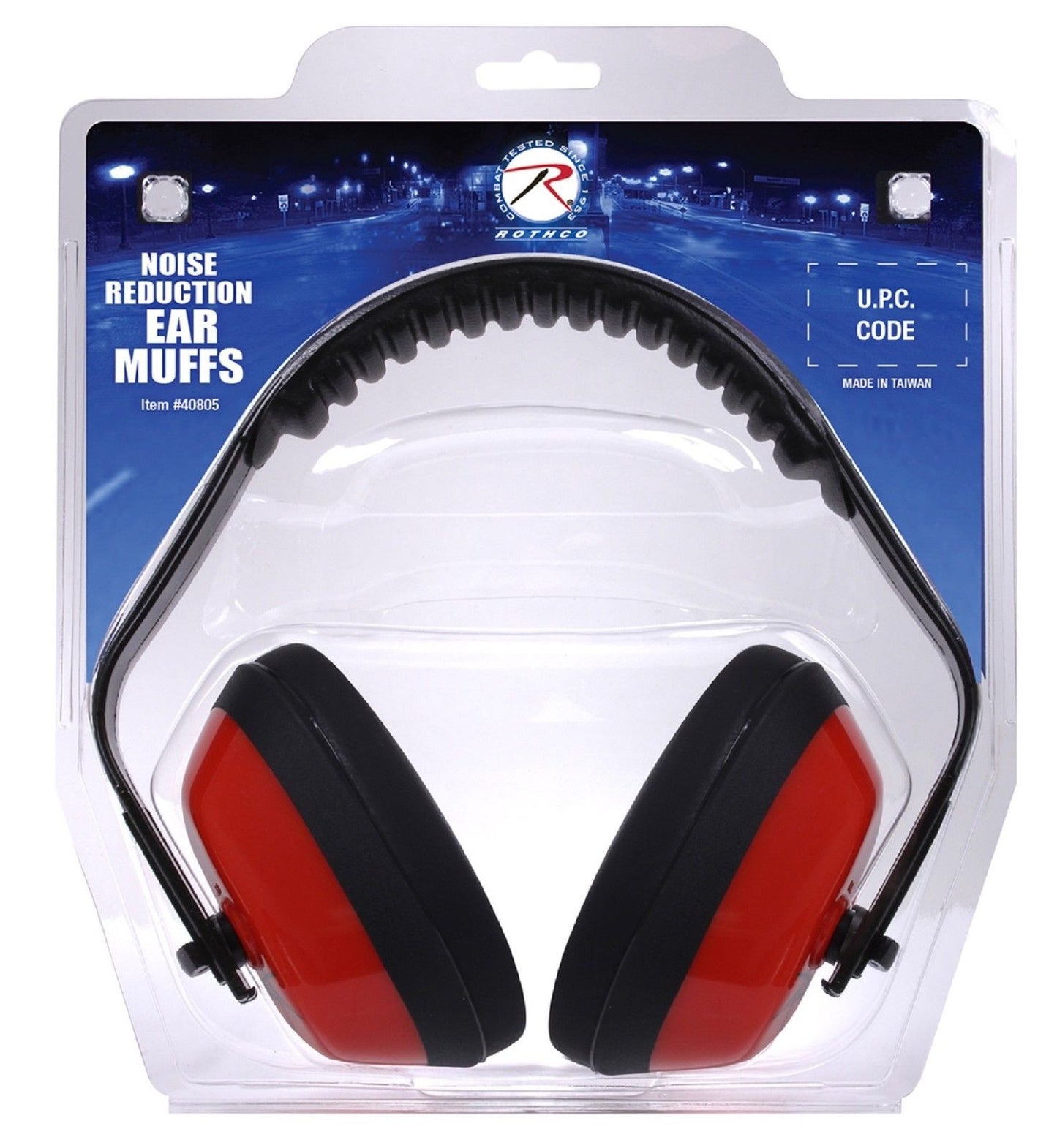 Rothco Noise Reduction Ear Muffs - Padded Adjustable Shop & Range Noise Reducers
