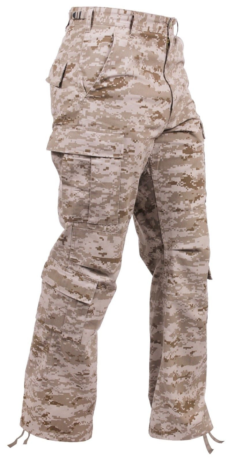 Men's Desert Digital Camouflage Fatigue Cargo Pants