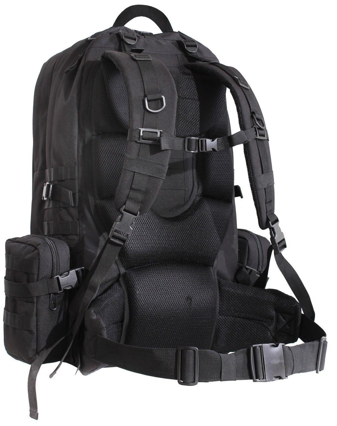 Black 3-Day Global Pack 25" Tactical MOLLE Outdoor & Hunting Gear Bag