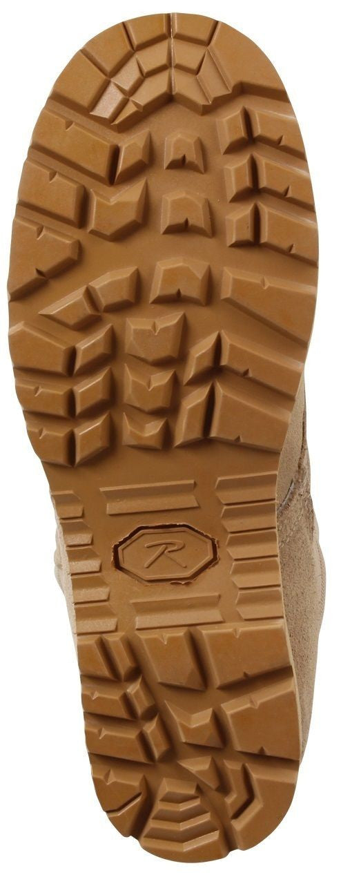 Desert Tan Boot - Tactical Men's Work Boot with Sierra Lug Sole