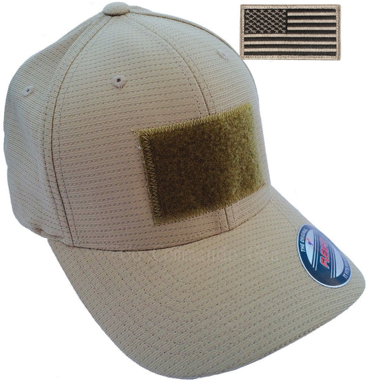 Men's Mid-Profile Cool & Dry Calocks Tricot Lightweight Flexfit Tactical Cap Hat