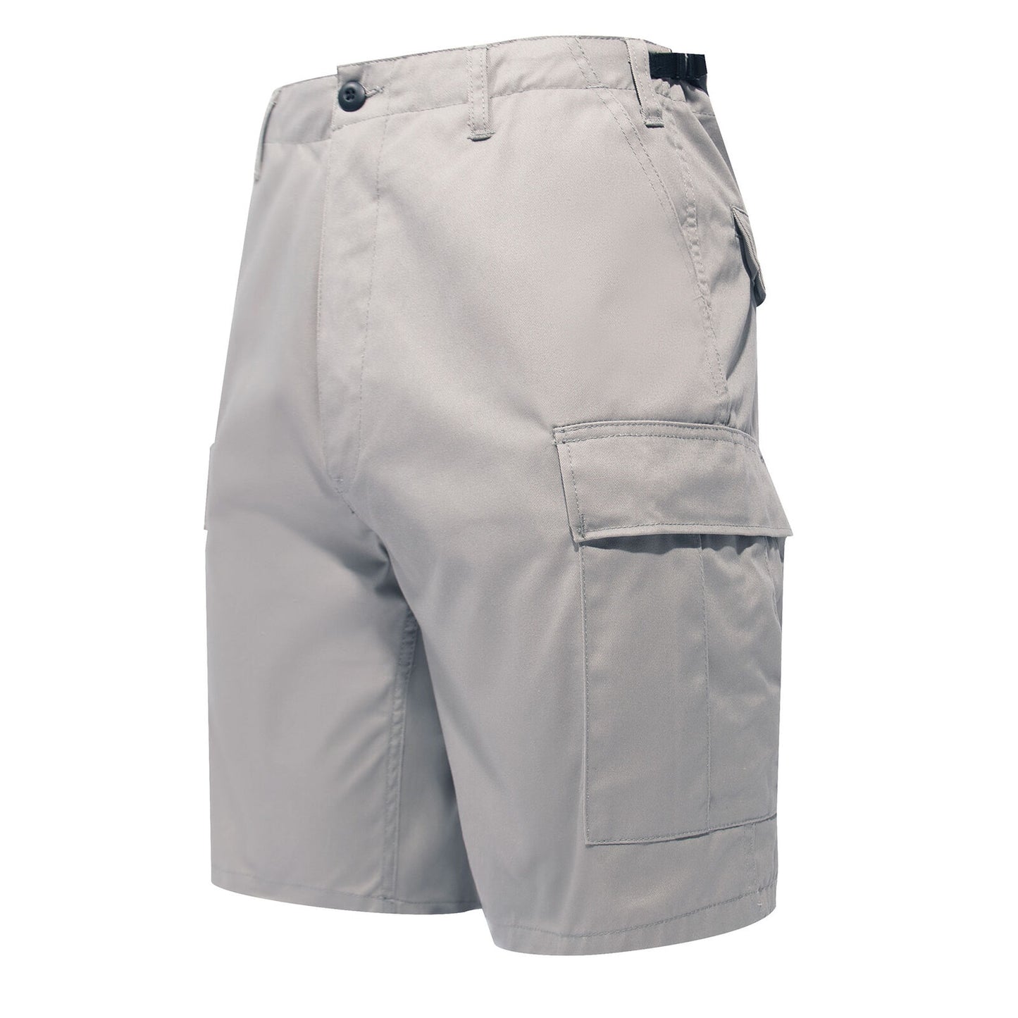 Grey BDU Cargo Shorts Camouflage Camo