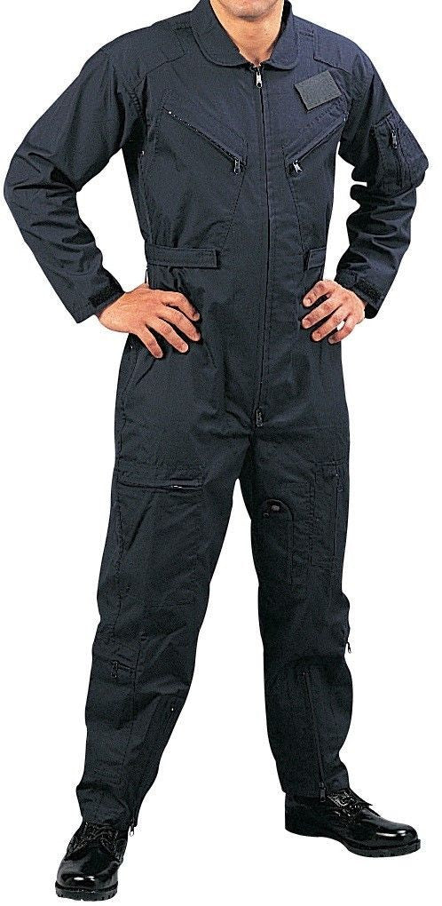 Black - US Air Force Style Flight Suit
