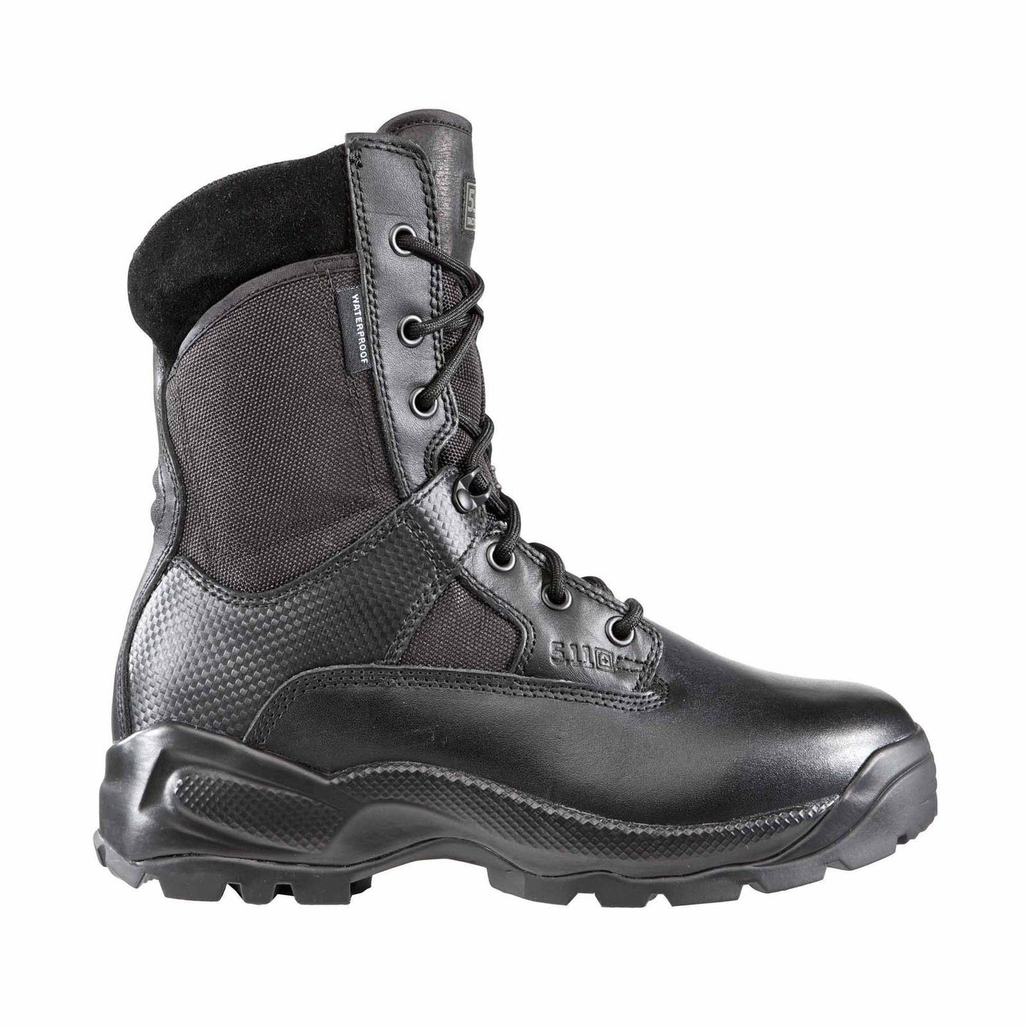 Mens 5.11 Tactical Black ATAC® Storm Side Zip Field Duty Uniform Work Boot