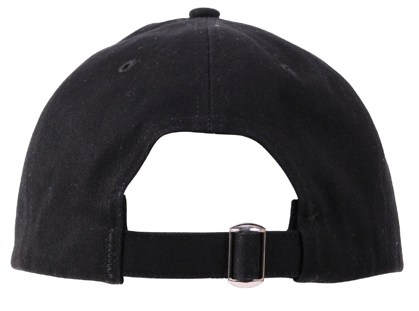 Men's Black "Don't Tread On Me" Gadsden Flag Embroidered Adjustable Cap Hat