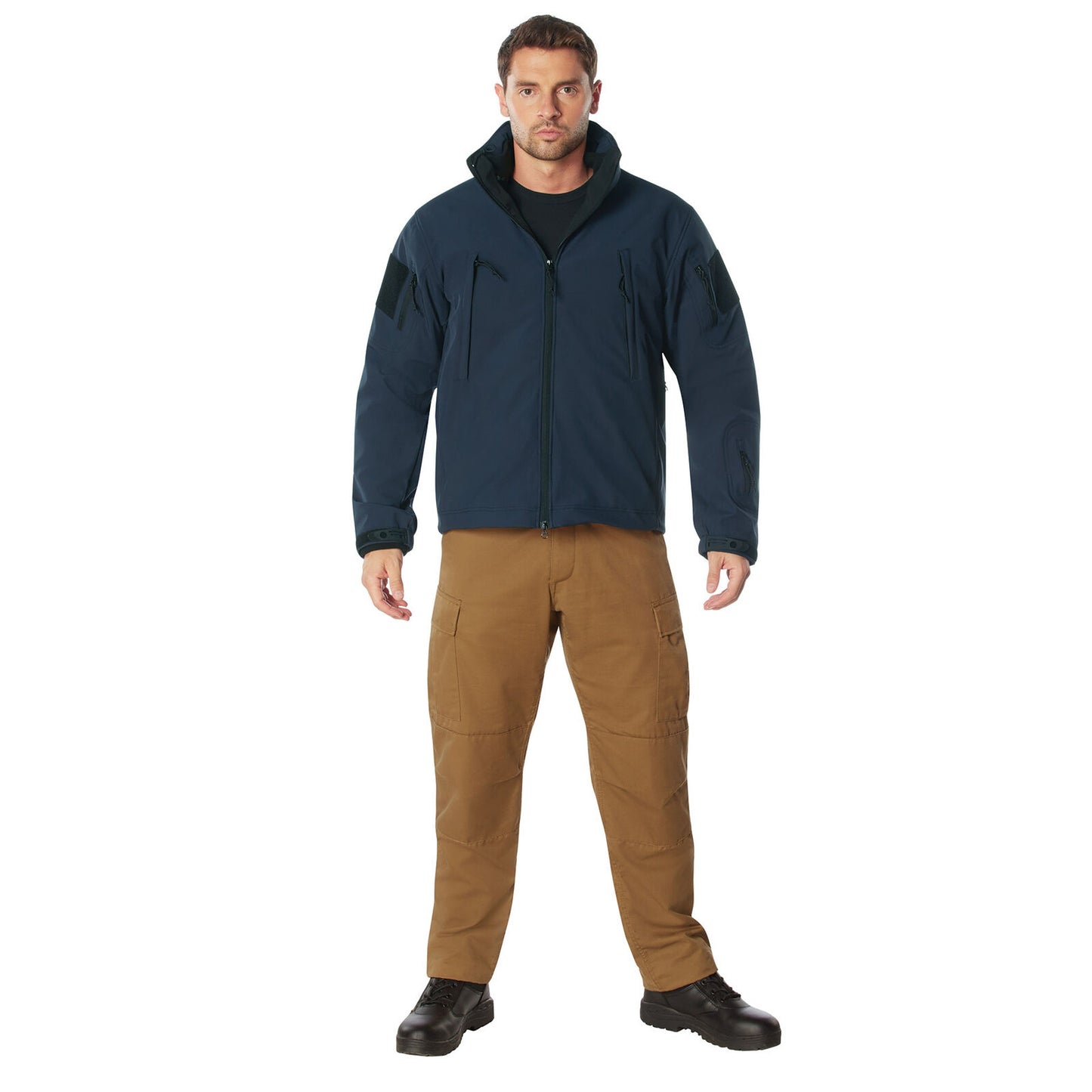 Men's Special Ops 3-In-1 Soft Shell Jacket w/ Fleece Liner - Midnight Navy Blue