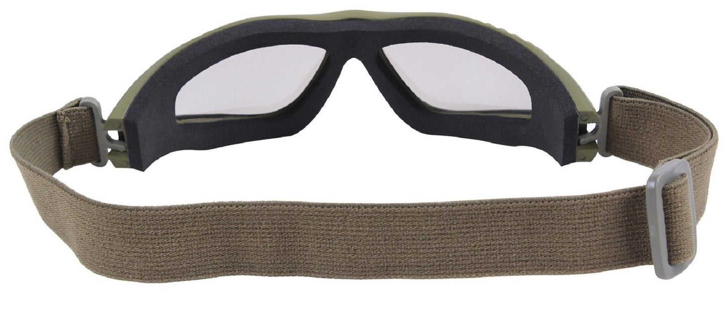 Rothco Elastic Olive Drab Anti-Fog Ventec Tactical & Sport Goggles Glasses 11378