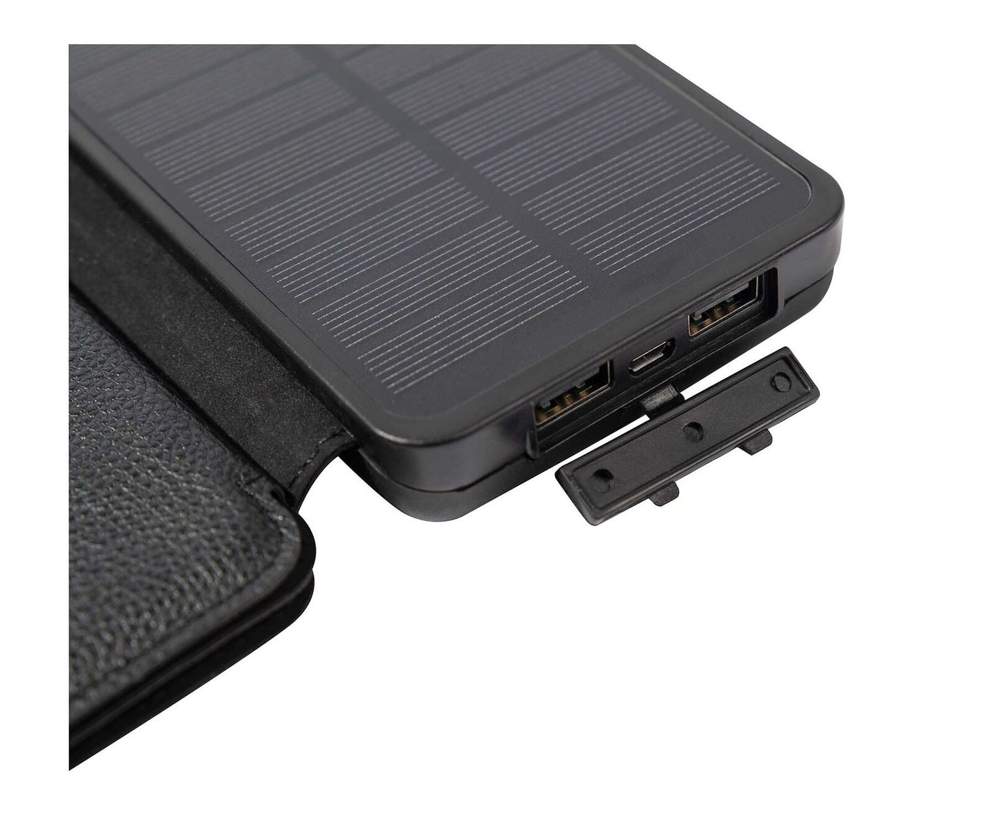 Folding Solar Panel with Power Bank - 5.5V 6W 16000mAh Battery Capacity