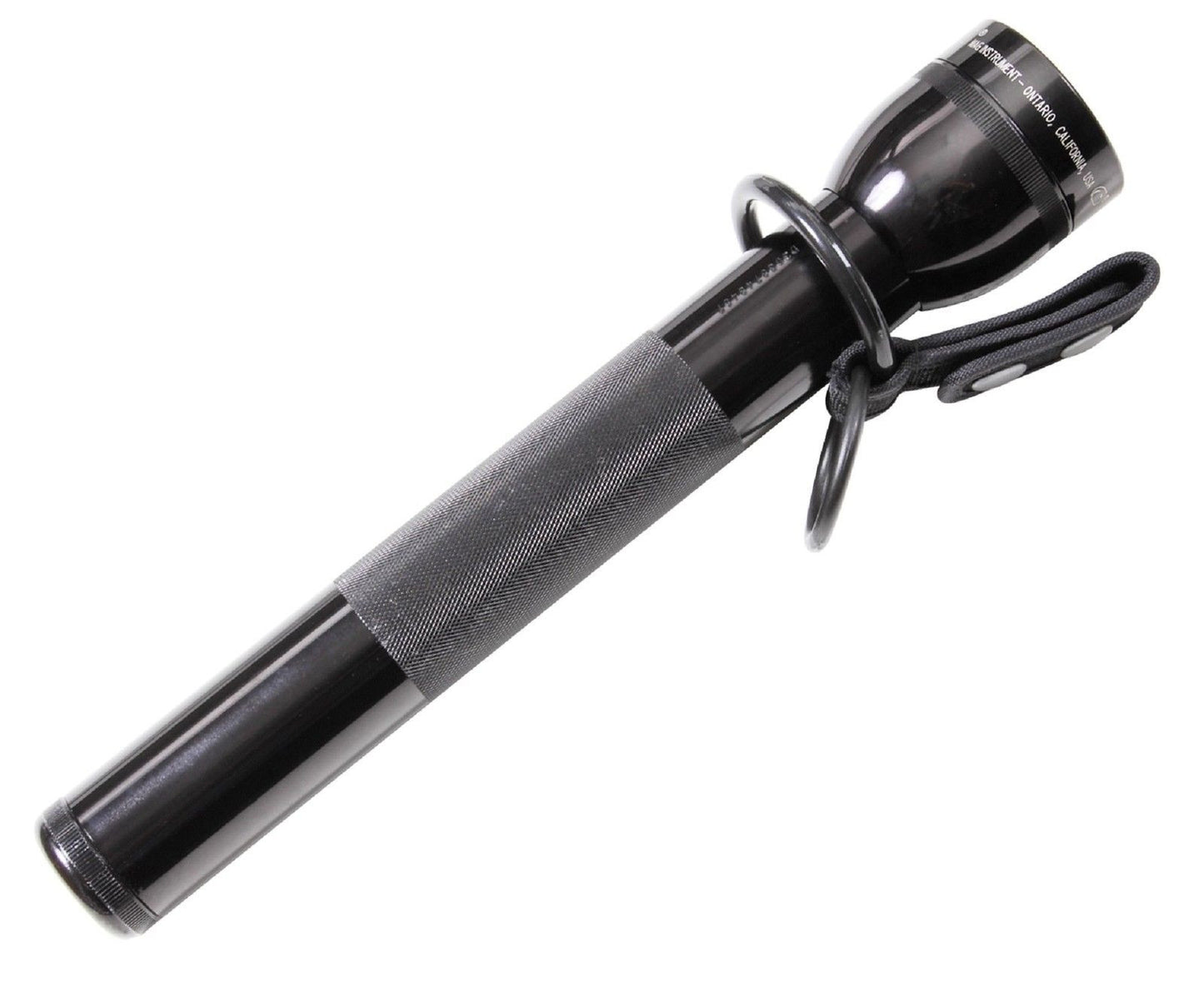 Two Ring Stick or Flashlight Holder - Fits Duty Belts Up To 2.25 Inches Wide