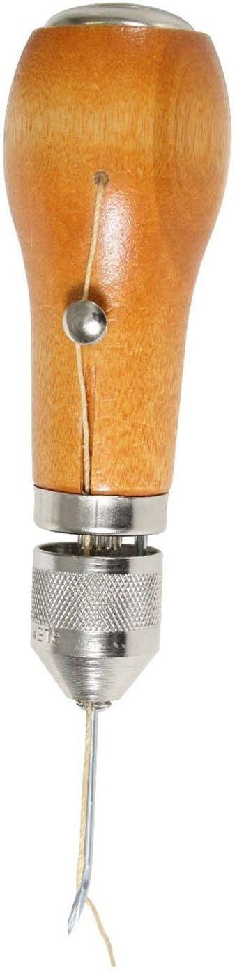 Speedy Stitcher Sewing Awl - High Tensile Waxed Thread & 2 Diamond Point Needles