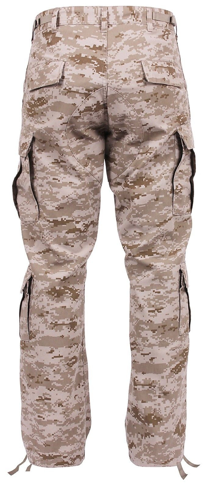 Men's Desert Digital Camouflage Fatigue Cargo Pants