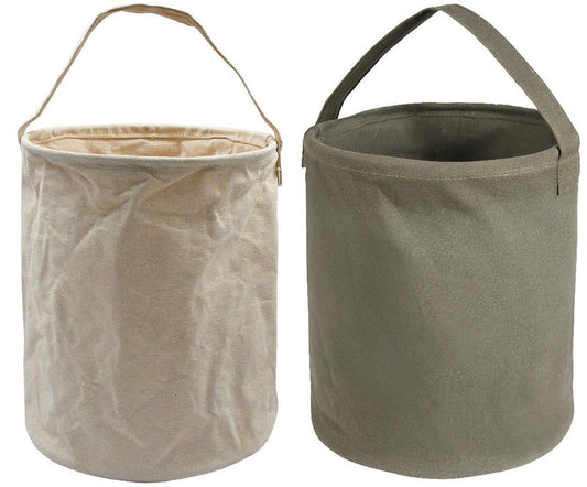 Rothco Heavyweight Canvas Collapsible Water Bucket - Outdoor Camping H2O Carrier