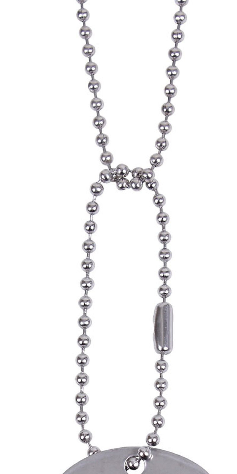 Rothco Dog Tag Survival Signal Mirror With Metal GI Chains