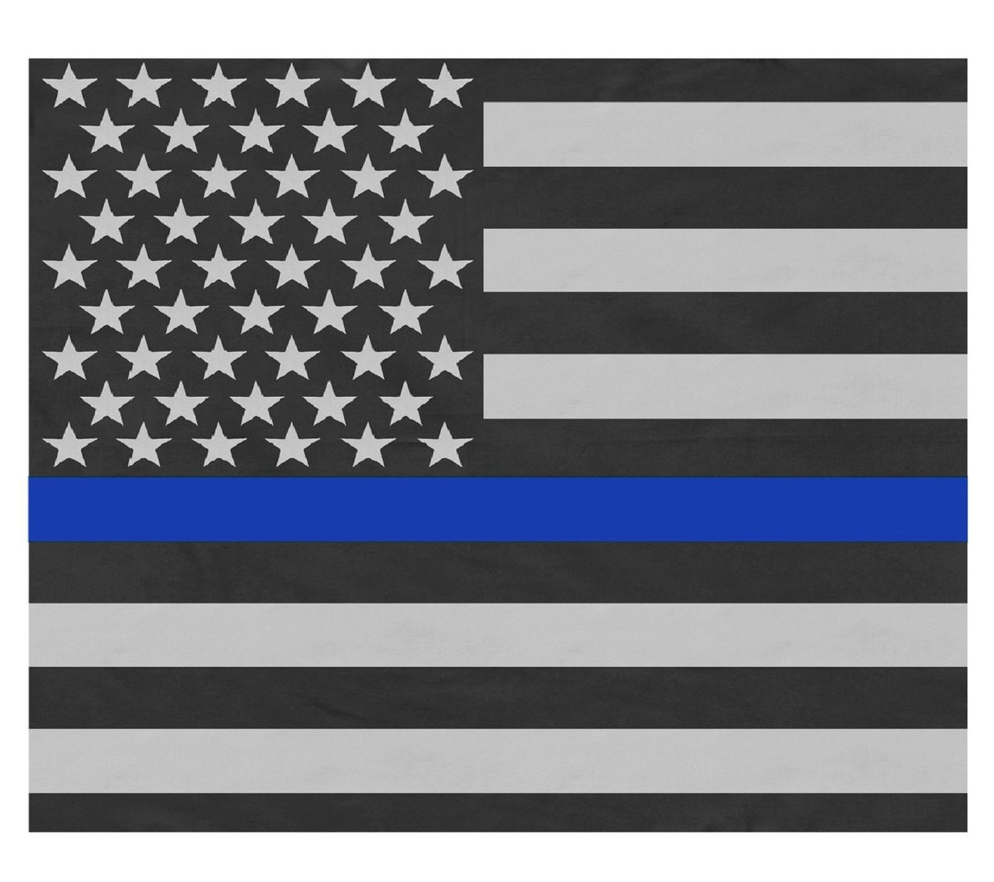 The Thin Blue Line Bandana - Extra Large 27" Big TBL Bandanas