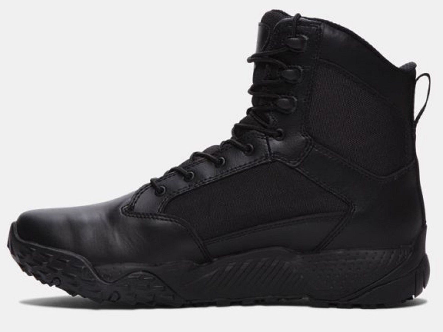 Under Armour Black Stellar Tactical Boots - UA 8" Field Duty Boot