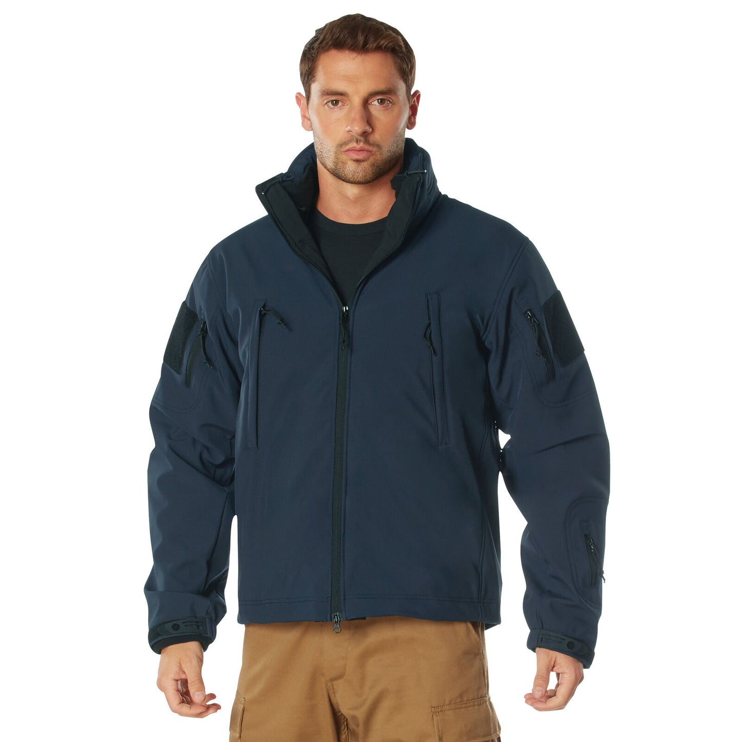 Men's Special Ops 3-In-1 Soft Shell Jacket w/ Fleece Liner - Midnight Navy Blue