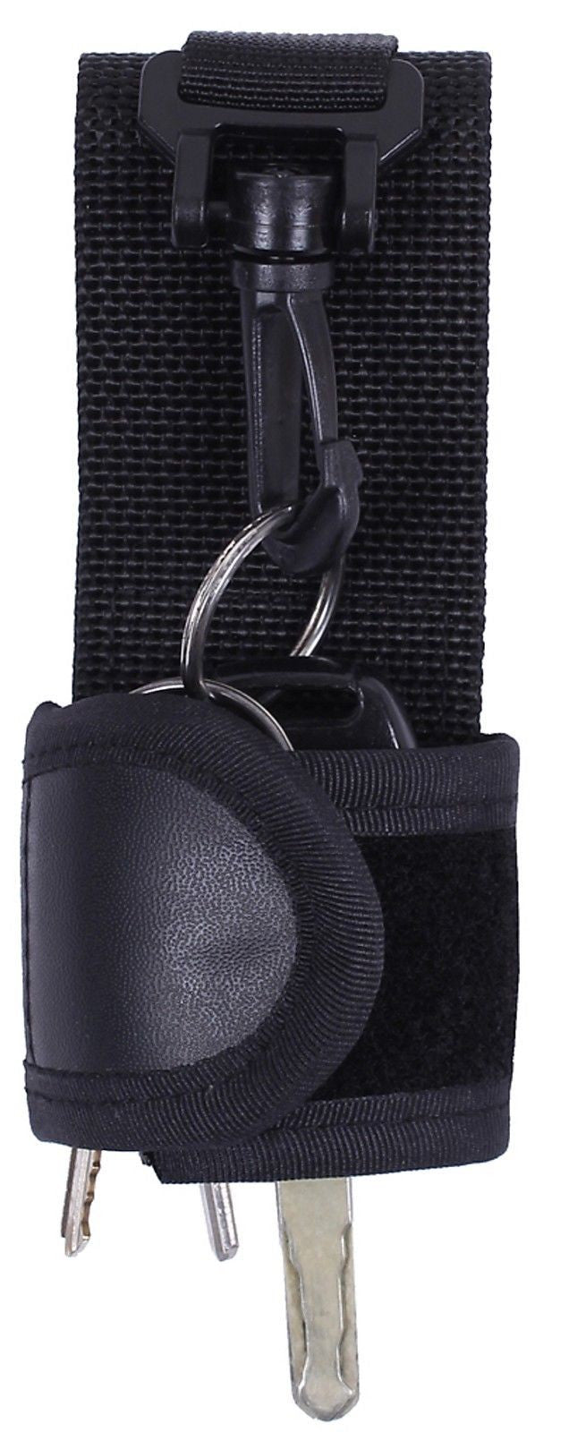 Black Law Enforcement Duty Belt Silent Key Holder