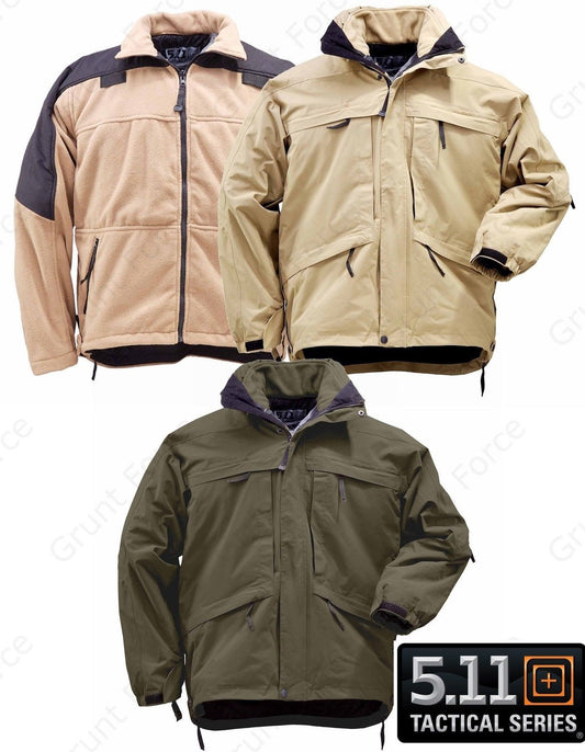 5.11 Tactical Aggressor Parka - Mens CCW Concealed Carry Fleece Lined Jacket