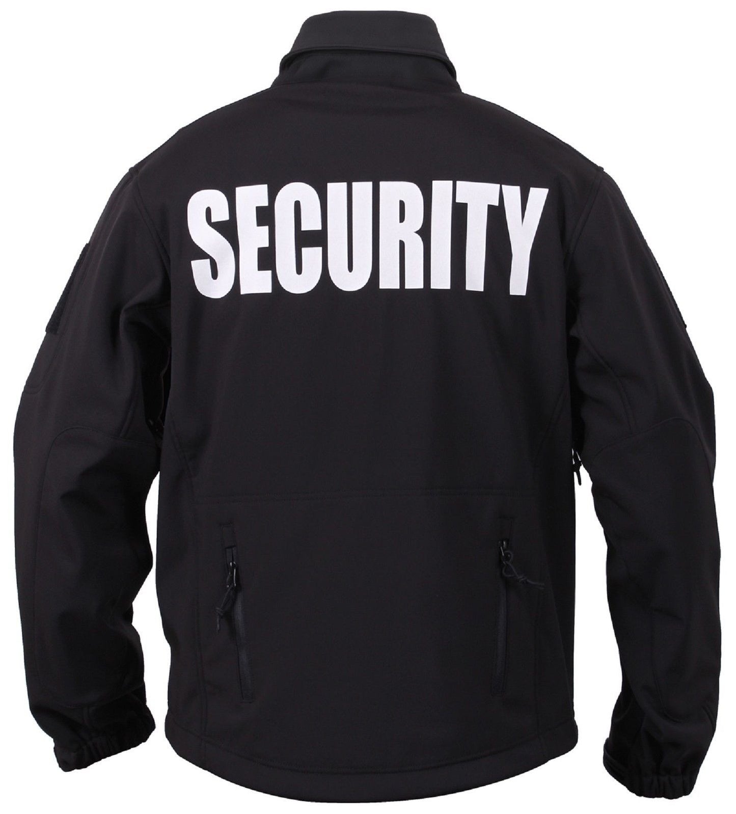 Men's Black Special Ops Soft Shell SECURITY Tactical Jacket Waterproof Coat