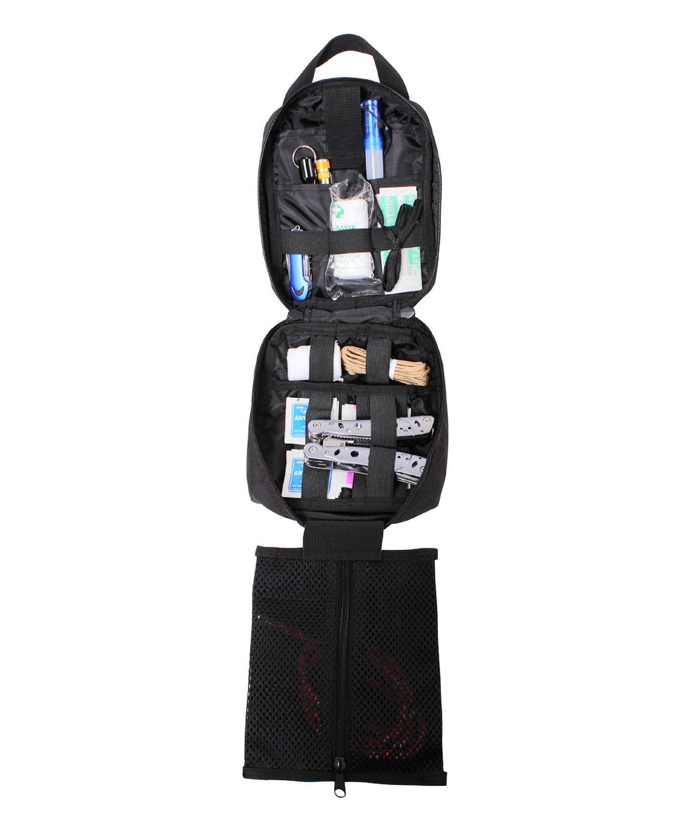 Rothco Tactical Breakaway Pouch Black or Brown Tri-Fold MOLLE Rip Away Pack