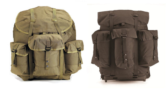 G.I. Type Enhanced Nylon Frame ALICE Packs Backpacks w/ Frame Rucksack