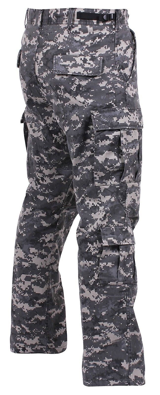 Men's Subdued Urban Digital Camouflage Fatigue Cargo Pants