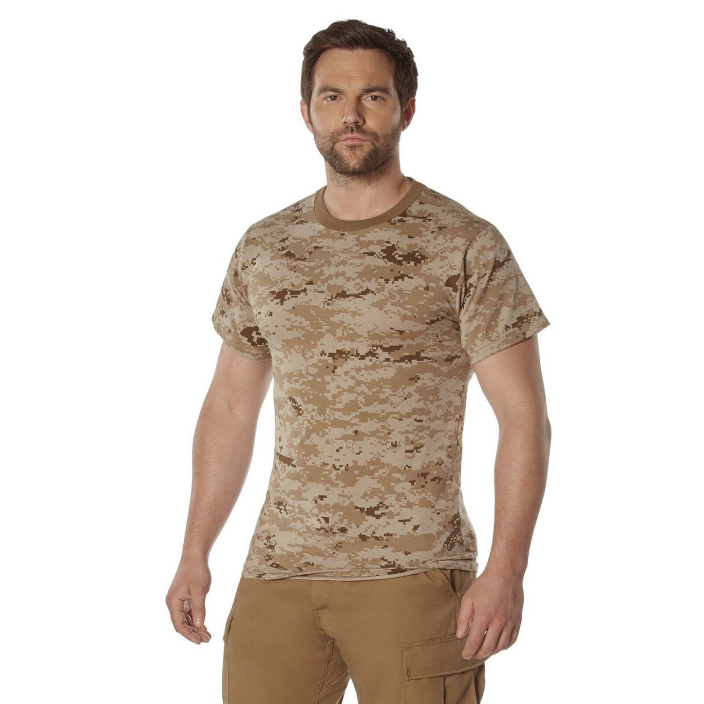 100% Cotton Camo T-Shirt Collection 5 Colors, Standard Fit