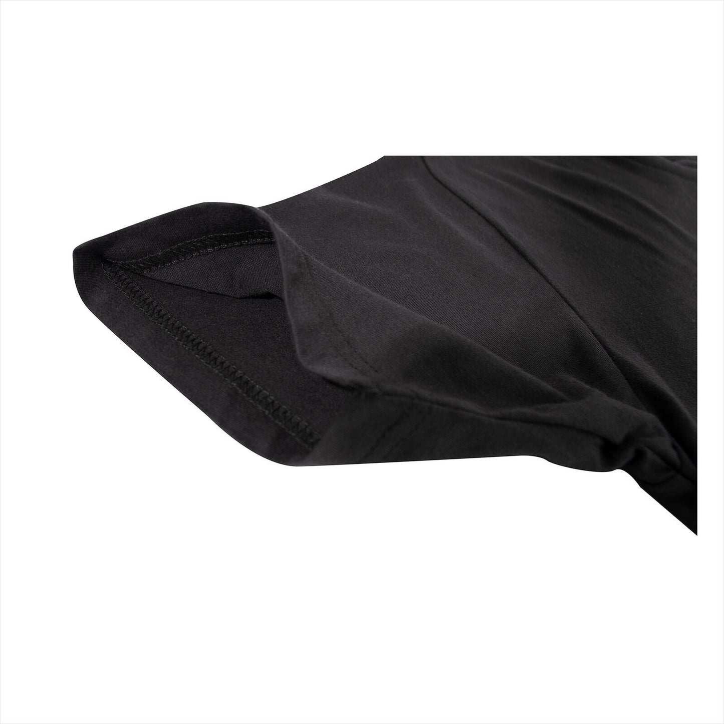 United States Space Force T-Shirt in Black - Men's Athletic Fit Poly/Cotton Tee