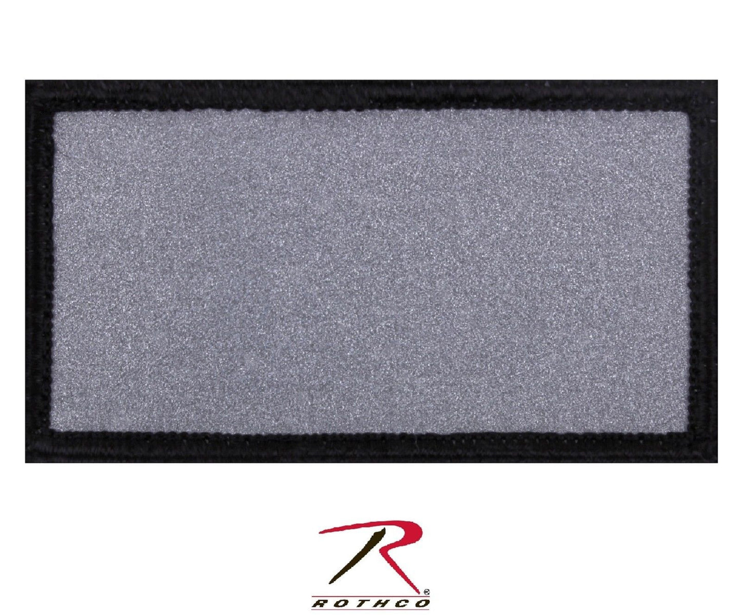 Reflective Silver Tactical Morale Patch - Rothco Survival Hook Back Patches