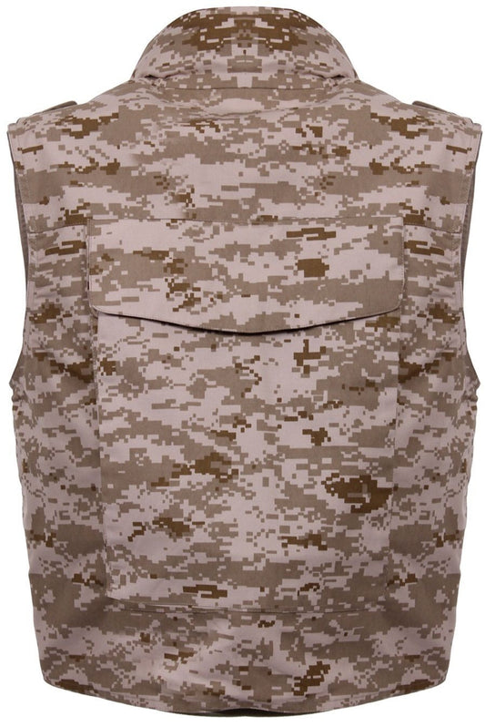 Men's Desert Digital Camouflage Tactical Ranger Vest Rothco 72550