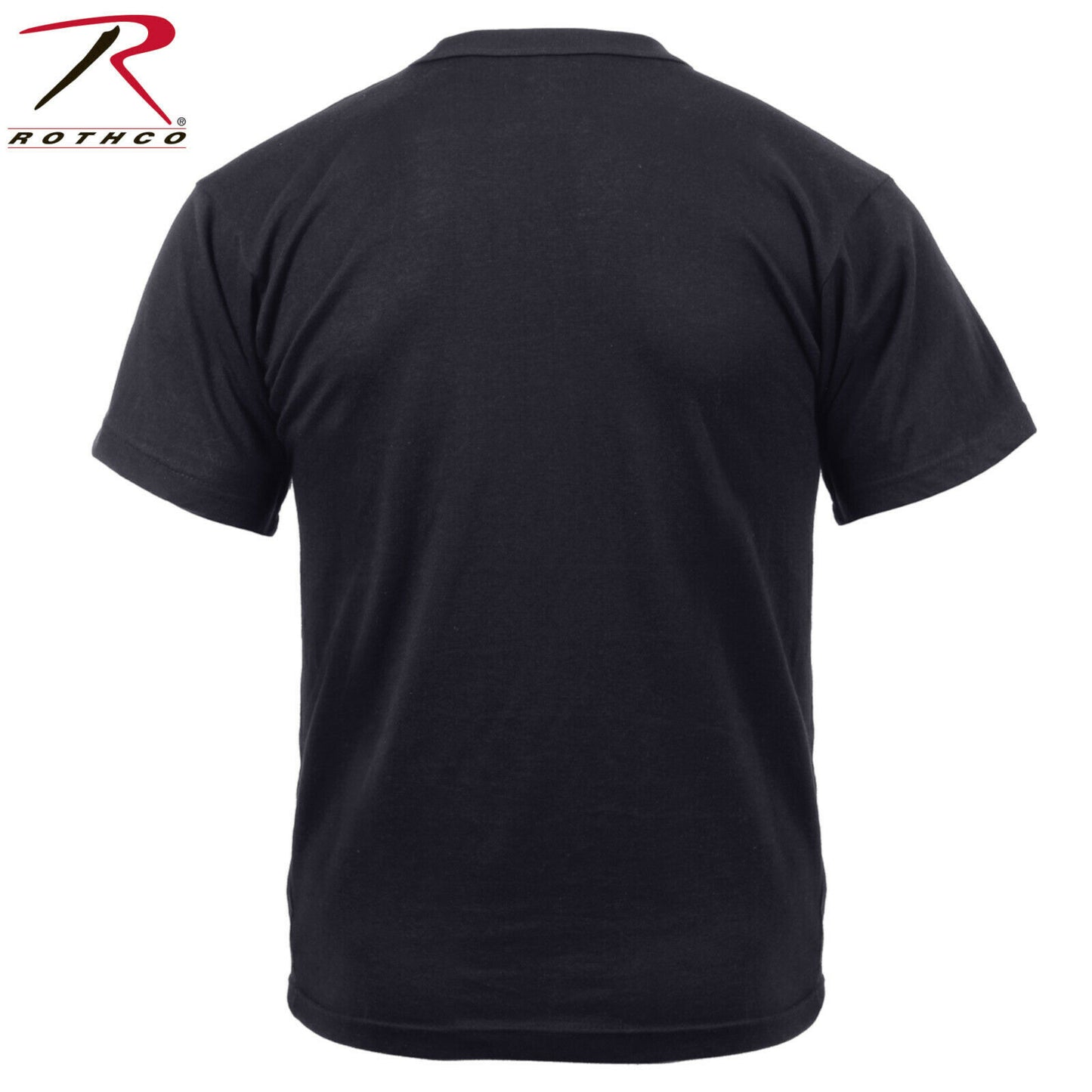 Rothco Thin Blue Line America Map T-Shirt - Men's Black TBL America Tee