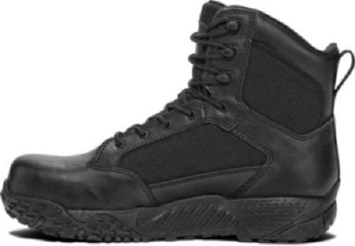 Under Armour Black Stellar Tactical Protect Boots - UA Composite Toe Tac Boot