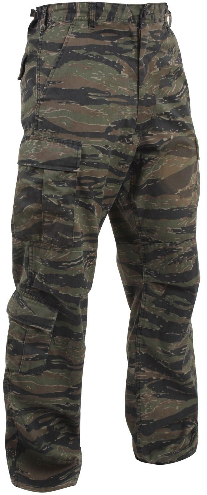 Tiger Stripe Pants - Vintage Tiger Stripe Paratrooper Fatigue Camo Pants