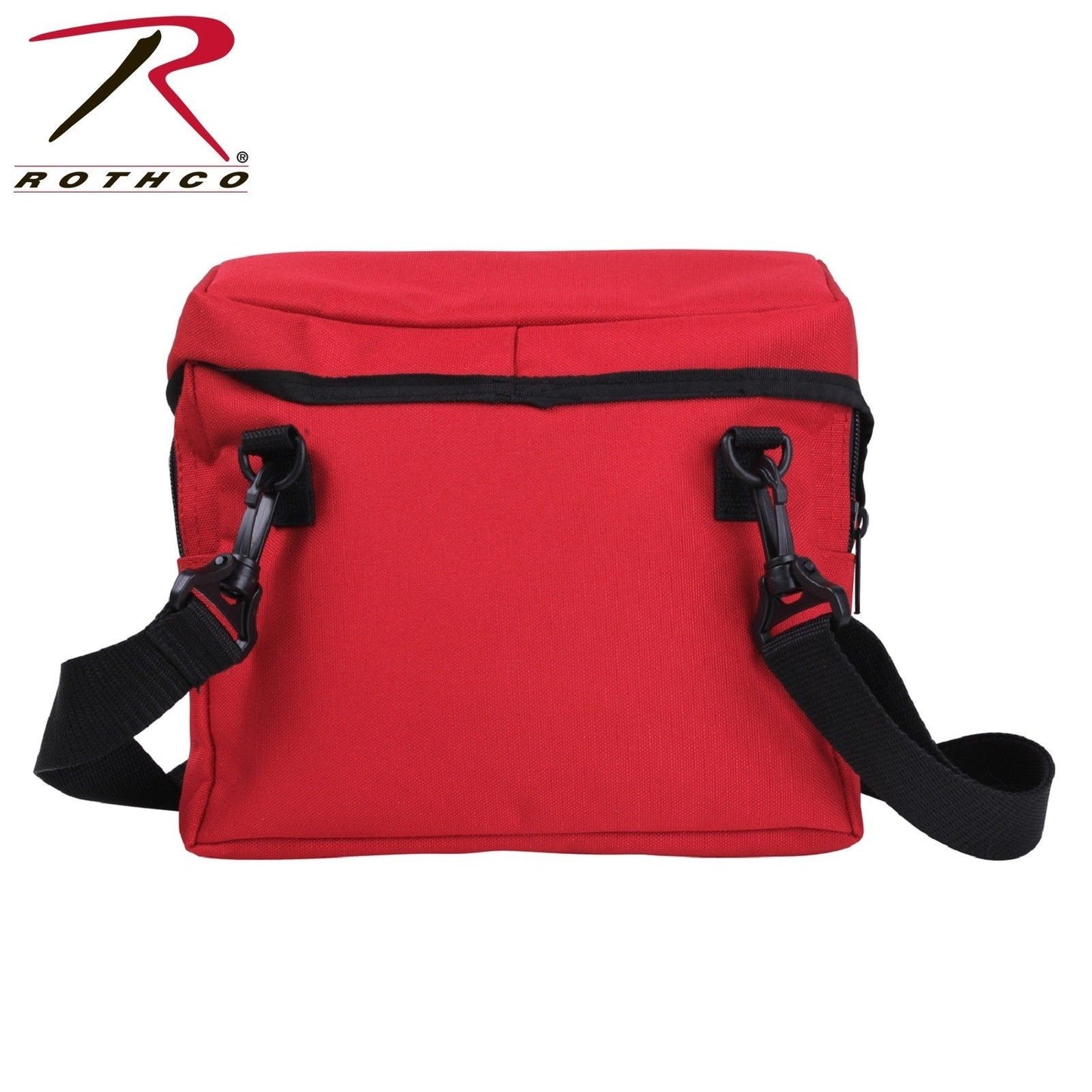Rothco Red EMS Medical Field Bag - EMS/EMT Shoulder Bag With Star Of Life Emblem