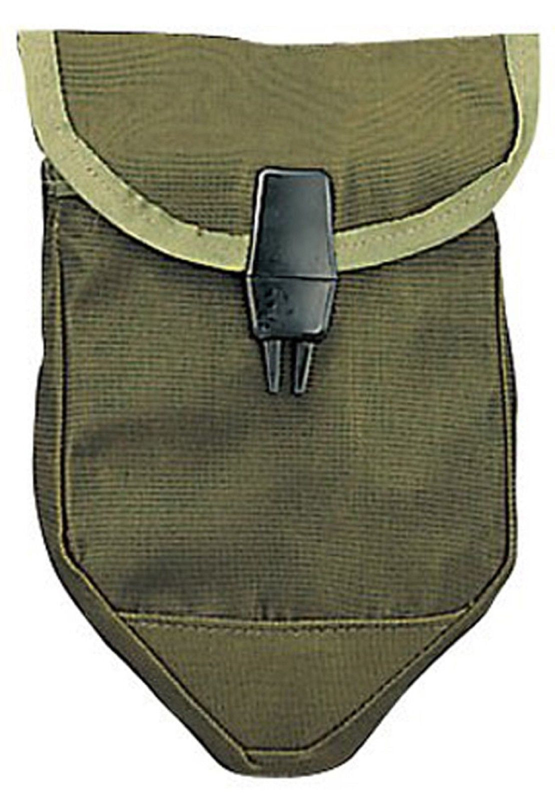 Rothco Nylon Olive Drab Tri-Fold Shovel Cover w/ Plastic Locking Clip